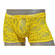 Cueca Boxer Renda - Gatinho Safado - Amarela (Imagem 1 de 2)