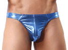 Cueca Com bojo - Vinil Azul