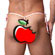 Cueca Calcinha Fio Dental de Amarrar Pink (Imagem 3 de 3)