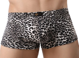 Cueca Erótica Tigre Branco