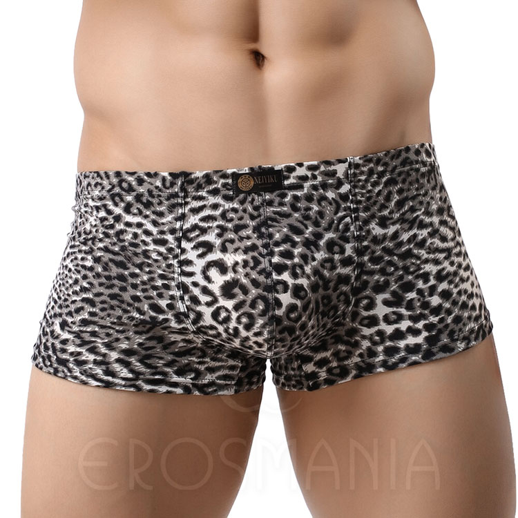 Cueca Erótica Tigre Branco