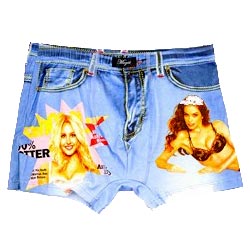 Cueca Boxer Jeans - Girls