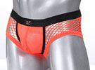 Cueca Boxer Erótica Arrastão - Christian - Laranja