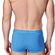 Cueca Boxer Fetiche - Leopardo - Azul (Imagem 2 de 2)