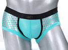 Cueca Sunga Erótica Arrastão - Christian - Verde