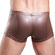 Cueca Boxer de Cirré Marrom (Imagem 3 de 3)