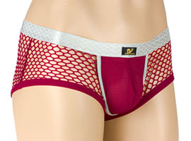 Cueca Sunga Erótica Arrastão - Christian - Bordô