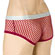 Cueca Sunga Erótica Arrastão - Christian - Bordô (Imagem 2 de 2)