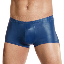 Cueca Boxer de Cirré - Com Bojo - Azul Petróleo