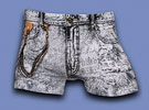 Cueca Boxer Jeans Claro