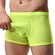 Cueca Boxer - Com Camisinha - Amarelo Fosforecente (Imagem 1 de 2)