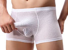 Cueca Boxer - Com Camisinha - Branca