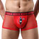 Cueca Boxer - Ursinho - Vermelho (Imagem 1 de 2)