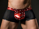 Cueca Sunga - Estrelas - Metalizada - Vermelho