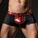 Cueca Sunga - Estrelas - Metalizada - Vermelho (Imagem 1 de 2)