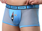 Cueca Boxer - Ursinho - Azul Claro