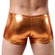 Cueca Sunga de Vinil - Com Bojo - Cobre Metalizado (Imagem 2 de 2)