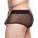 Cueca Transparente Tule Preto (Imagem 2 de 3)
