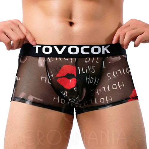 Cueca Transparente Kiss Me