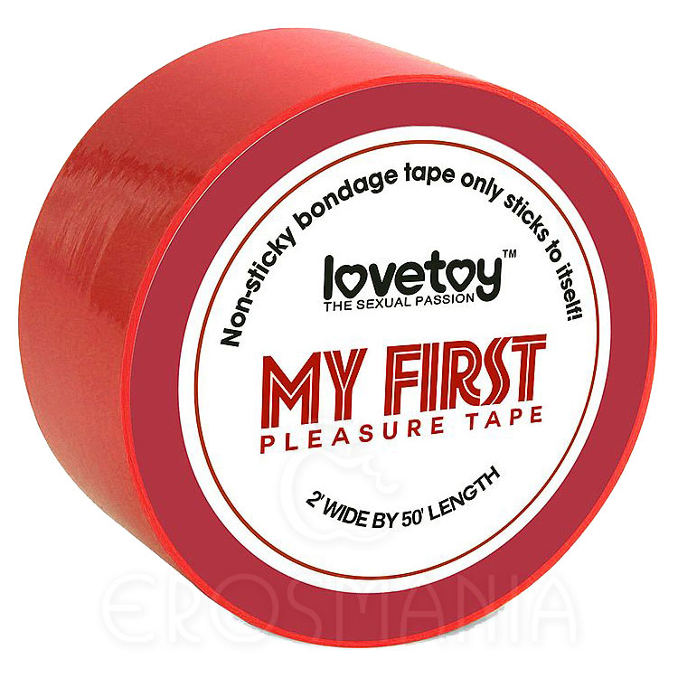 Lovetoy Bondage Tape Red - Imobilização