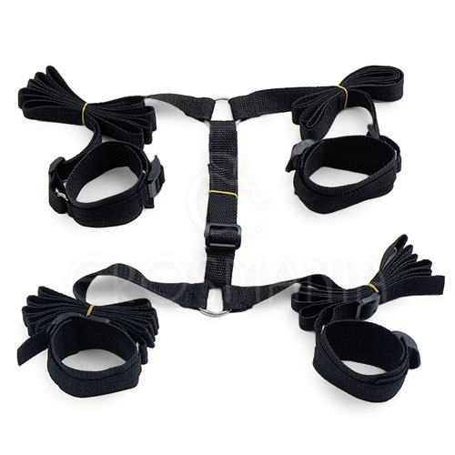 Kit Bondage para Cama - Pulsos e tornozelos