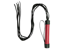 Chicote com tiras de 90 cm - Vermelho
