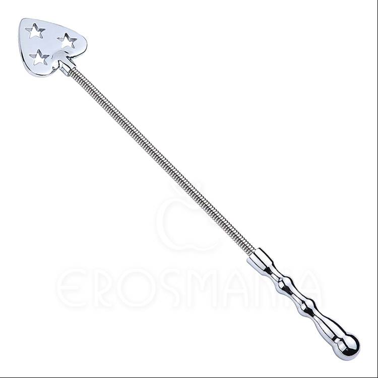 Steel Spanking Paddle Heart - Chibata de aço 37cm