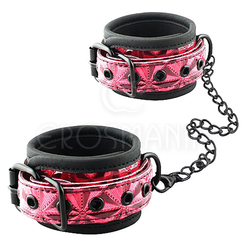 Wrists Cuffs Red - Algemas reguláveis