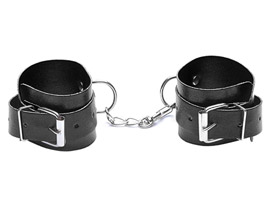 Algemas Reguláveis - Couro Sintético - Preta