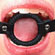 O-Ring Gag - Mordaça em Couro legítimo - 3,8 cm (Imagem 2 de 2)