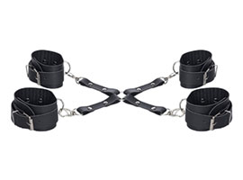 Kit BDSM XXX - Algemas e Tornozeleiras Luxo