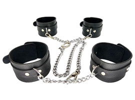 Kit Restritor com Algemas e Tornozeleiras
