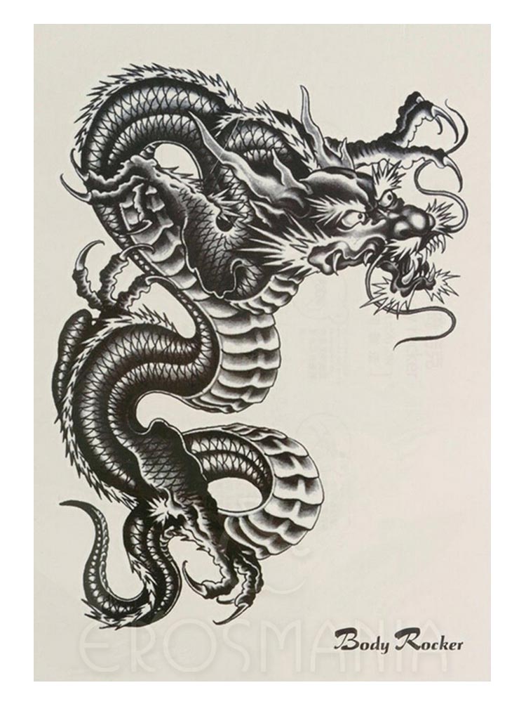 Tatuagem temporária - Dragon Shenlong