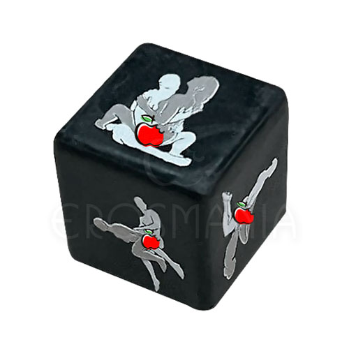 Dado Erótico Hétero - Cubo Preto