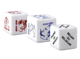 Dados Toque do Cupido - 3 Dados