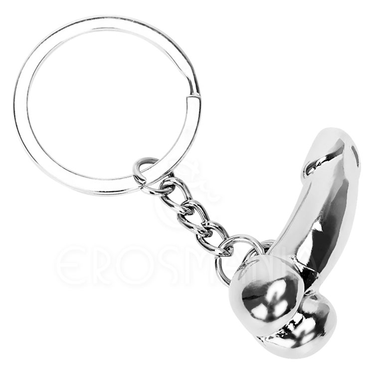 Mini Pênis - Chaveiro Ferro Cromado