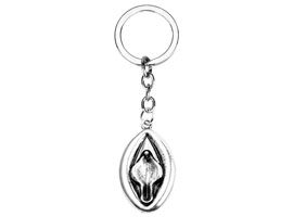 Mini Vagina - Chaveiro Ferro Envelhecido
