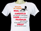 Camiseta: Oração da Mulher