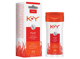KY Hot Gel aquecedor - Lubrificante intimo 50g