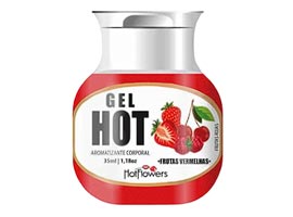 Gel Aromatizante Hot Frutas Vermelhas - 35 ml
