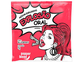 Explosão Oral - Blueberry - Sexo oral - 5g