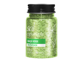 Sal de Banho Espumante - Maçã Verde 100g