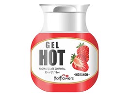 Gel Aromatizante Hot Morango -35ml