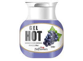 Gel Aromatizante Hot Uva - 35 ml
