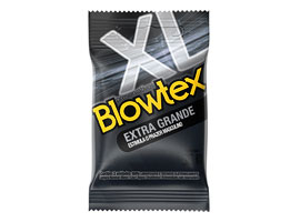 Preservativo: Blowtex&reg; Extra Grande - c/ 3 unid.