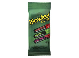 Preservativo: Blowtex&reg; Twist - c/ 6 unid.