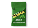 Preservativo: Blowtex&reg; Menta - c/ 3 unid.