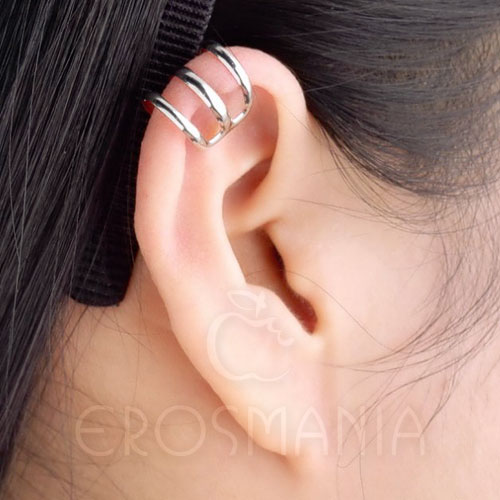 Piercing falso de Orelha - Argolas - Removivel