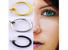Piercing falso de Nariz / Orelha - Argolas - Removível