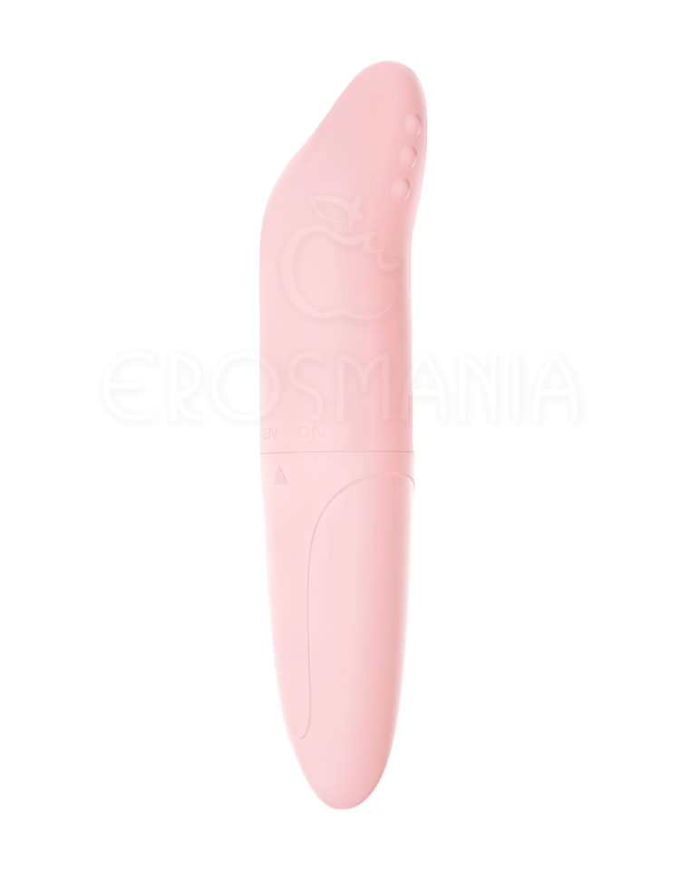 Mini G-Spot & Clit Rose Vibrador - aveludado